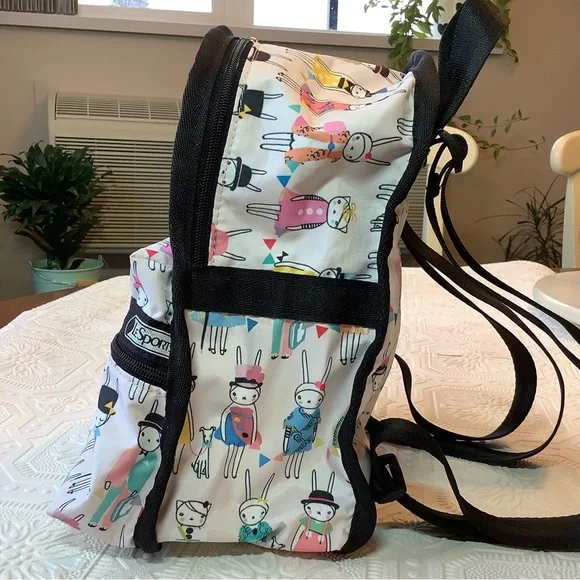 LeSportsac “VAUDEVILLE” Limited Edition Exclusive Fifi Lapin Small Backpack EUC - Picture 5 of 12